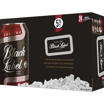 Carling Black Label 24 C