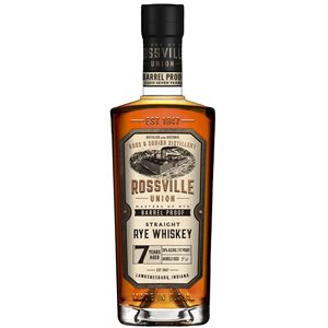 Rossville Union Barrel Proof Straight Rye Whiskey 7 YO 700ml