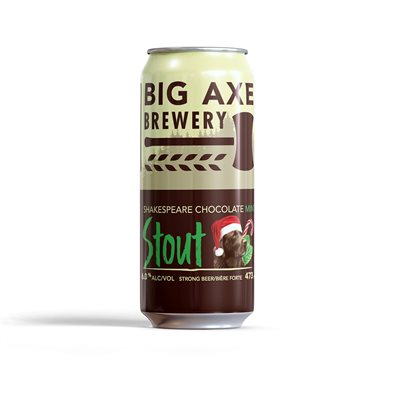 Big Axe Shakespeare Chocolate Mint Stout 473ml