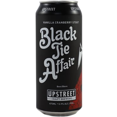 Upstreet Black Tie Affair Vanilla Cranberry Stout 473ml