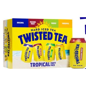 Twisted Tea Tropical Party Pack 12 C