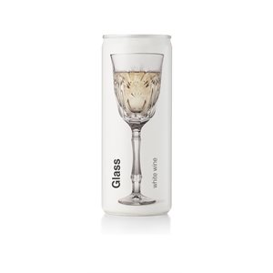 Glass Canned Wines Still White 250ml