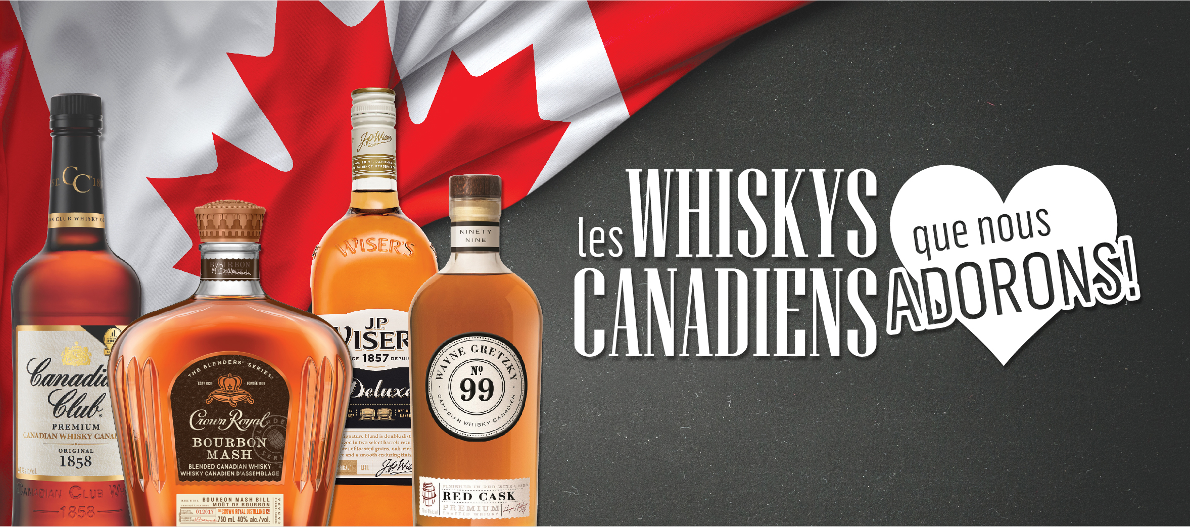 Les Whiskies Canadiens Que Nous Adorons